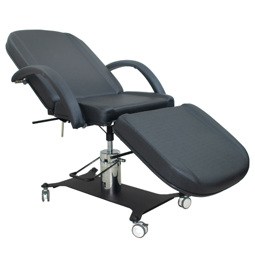 Hydraulic Tattoo Chair Bed 360º Rotation PT10 - Pontual Tattoo Furniture